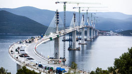 Chorvátsko Pelješac most