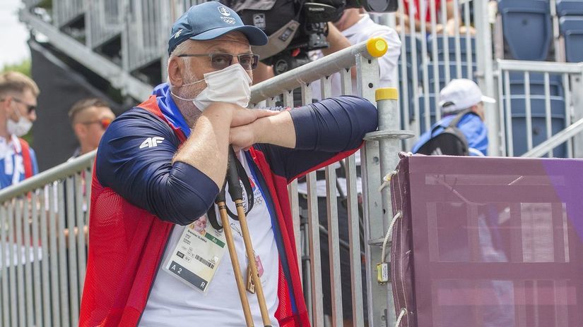 Tréner Zuzany Rehák Štefečekovej Branislav Slamka.