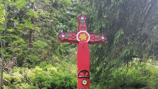 Detvianske kríže na Symbolickom cintoríne,...