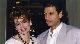 Jeff Goldblum a Geena Davis