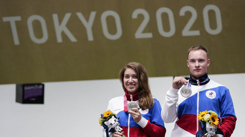 Vitalina Bacaraškinová a Arťom Černusov na OH v...