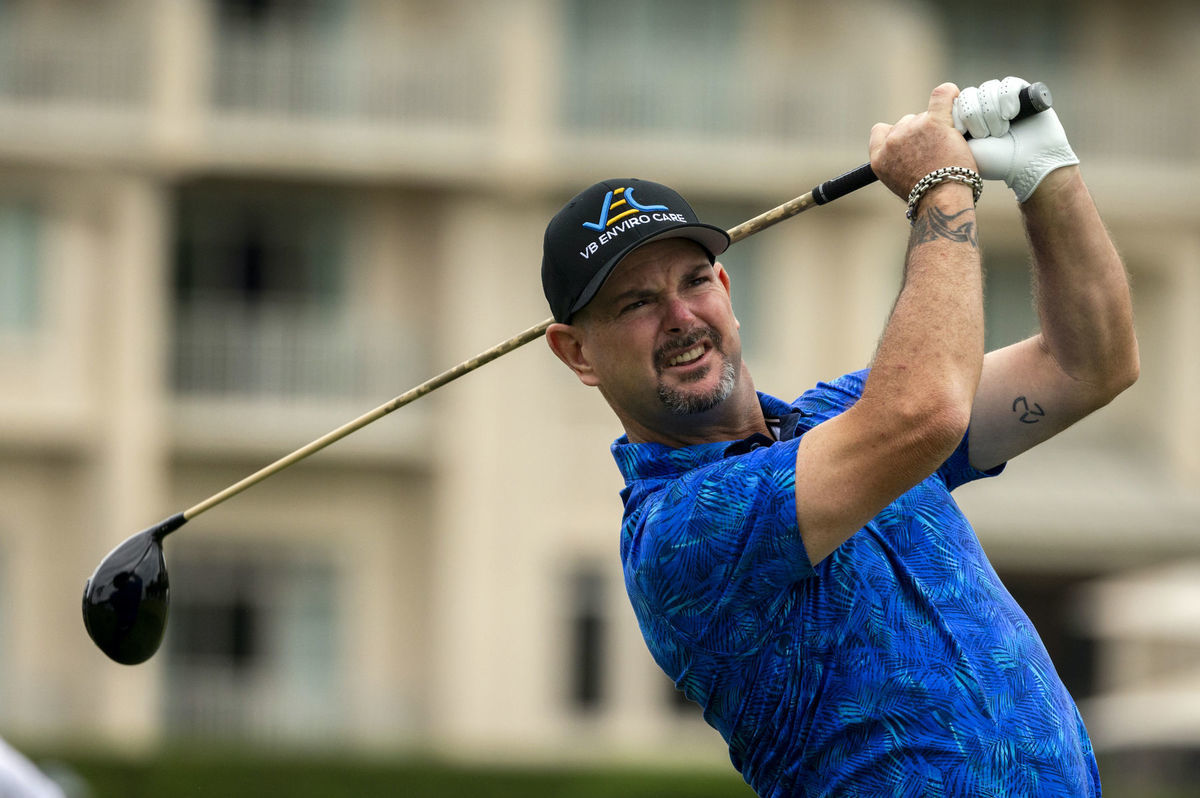 Rory Sabbatini počas prvého kola golfového...