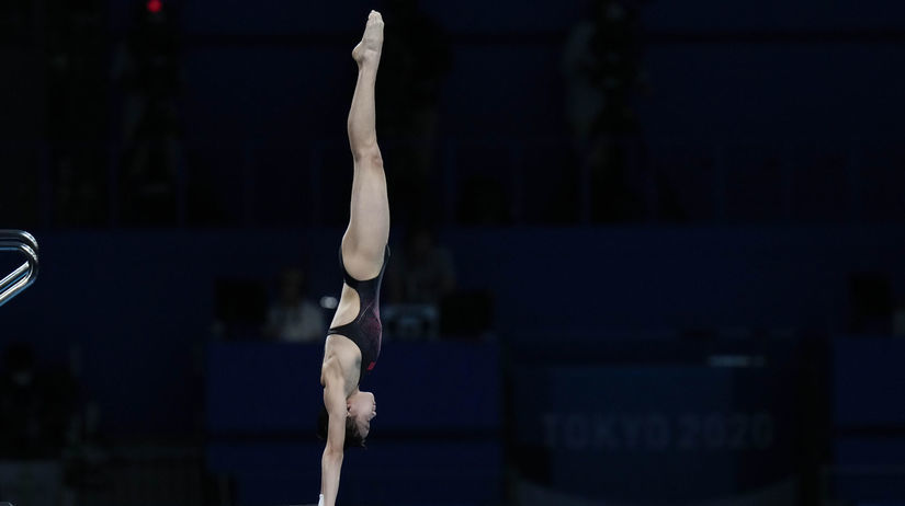 Čínska skokanka do vody Quan Hongčan na 10 m...