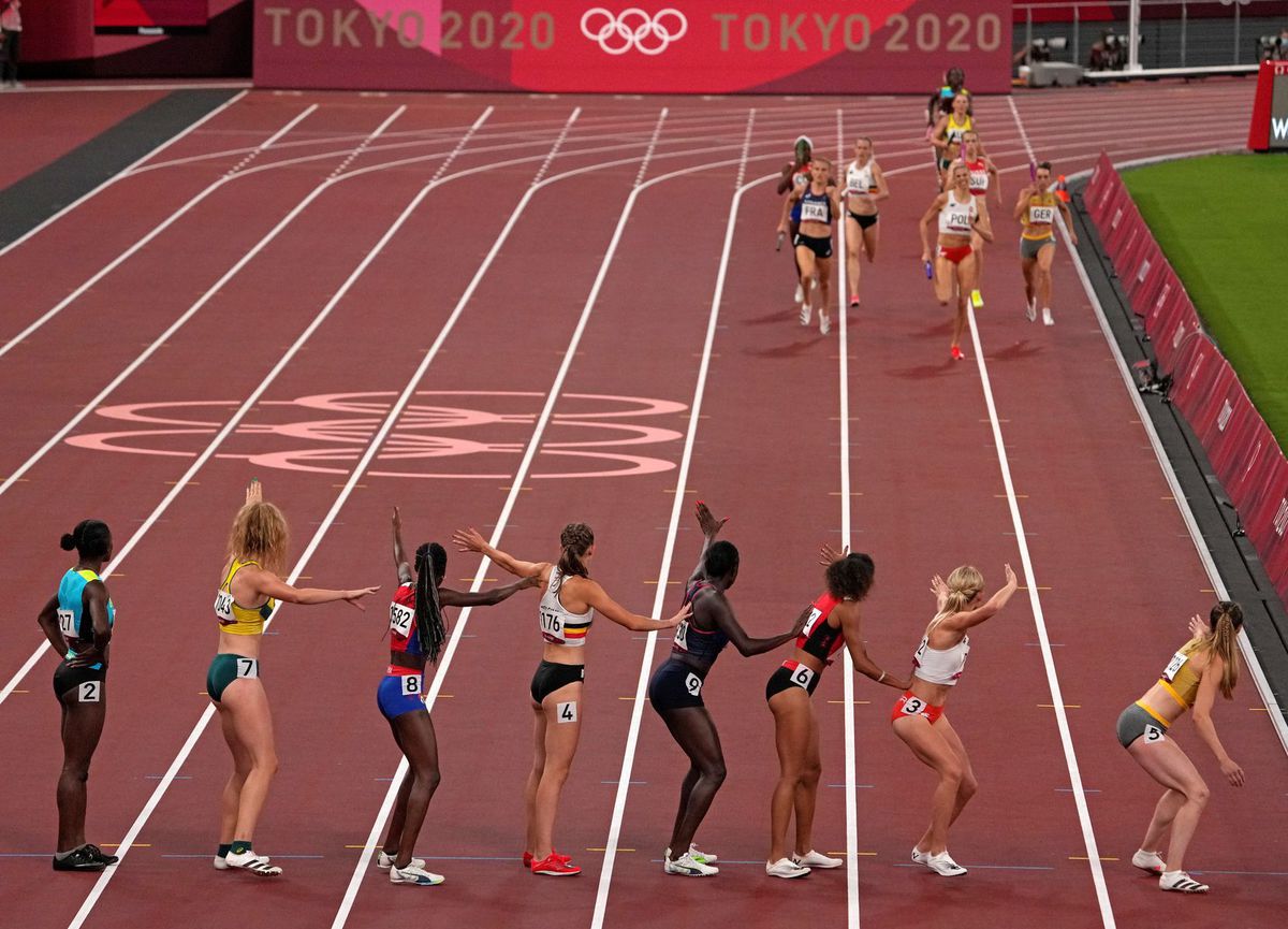 Ženy 4x400 m