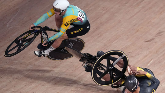 APTOPIX Tokyo Olympics Cycling dráhová