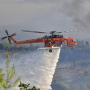 Grécko Olympia požiare hasiči