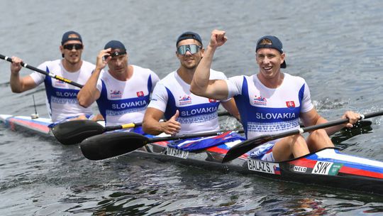 Japonsko OH2020 SR Kanoistika K4 finále 500 m...