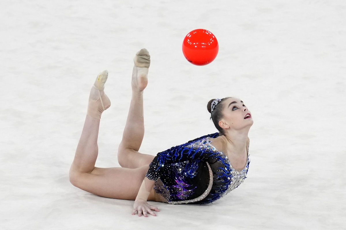 Dina Averinová na OH v Tokiu.