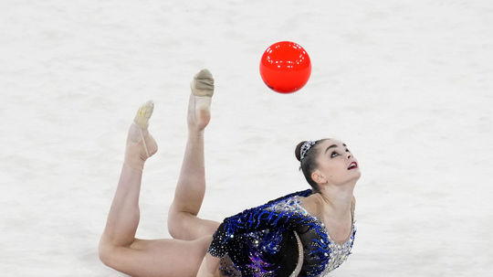 Tokyo Olympics Rhythmic Gymnastics Averinová
