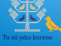 Publikacia Tu su jeho korene. Reprofoto.