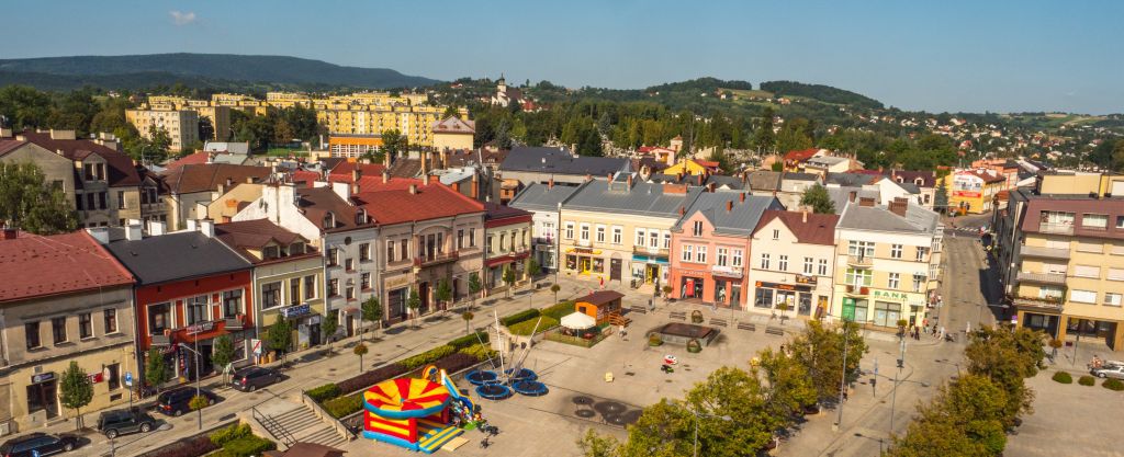 Návštevníkov Nového Saczu láka najmä Staré mesto.