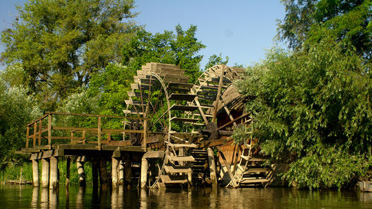 Jahodná, kolový mlyn.