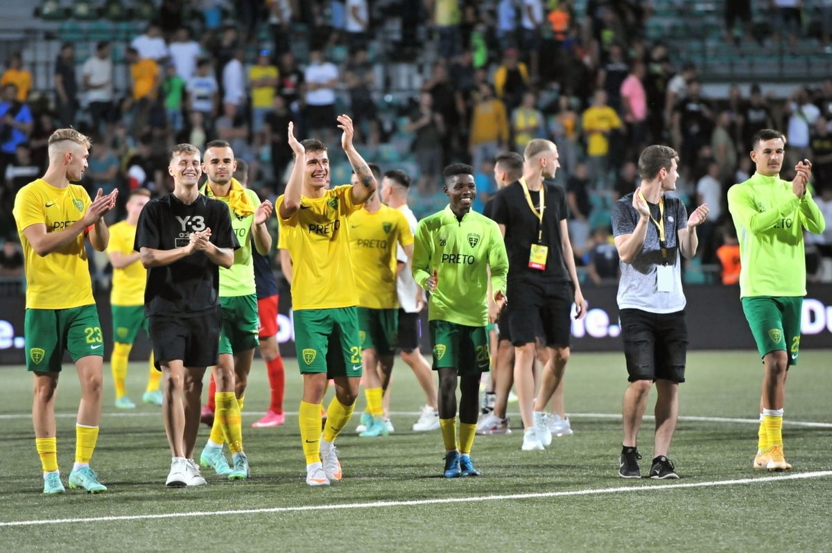 Radosť futbalistov Žiliny z výhry v odvete 3....