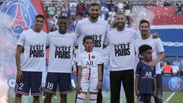 Lionel Messi, Achraf Hakimi, Gianluigi Donnarumma, Sergio Ramos, Gerginio Wijnaldum