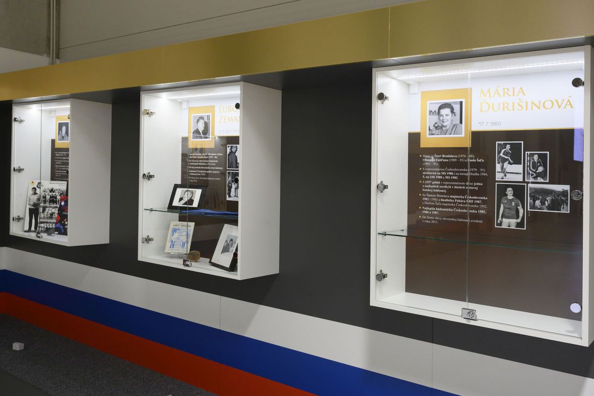 Sieň slávy slovenskej hádzanej v novootvorenej...