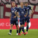 Grécko Futbal EL play off 1. zápasy Olympiakos Slovan