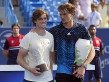 Alexander Zverev, Andrej Rubľov