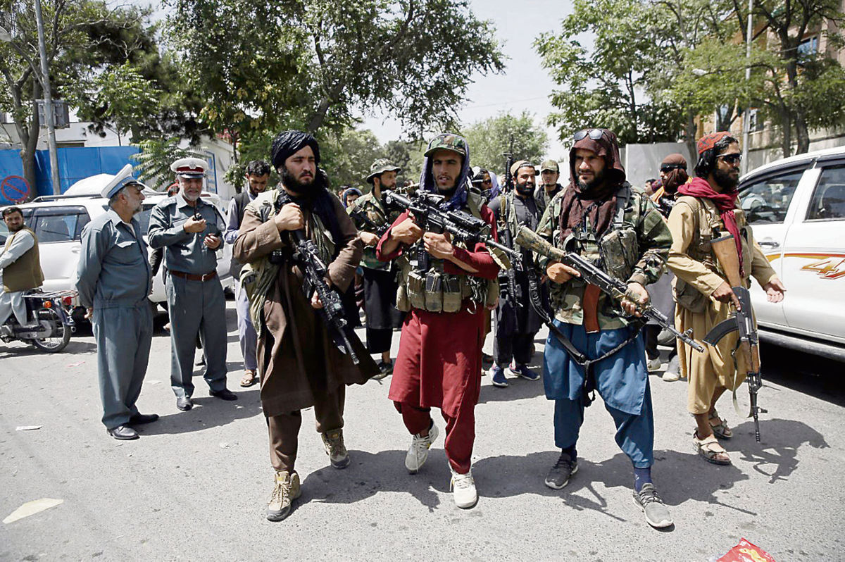 Taliban, teroristi, Kábul, Afganistan