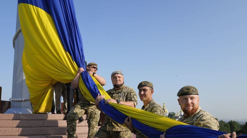 Ukrajina Kyjev Nezávislosť Vyhlásenie Výročie
