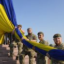 Ukrajina Kyjev Nezávislosť Vyhlásenie Výročie