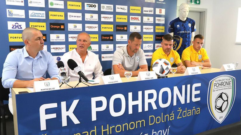 Žiar nad Hronom futbal šport FL FK Pohronie