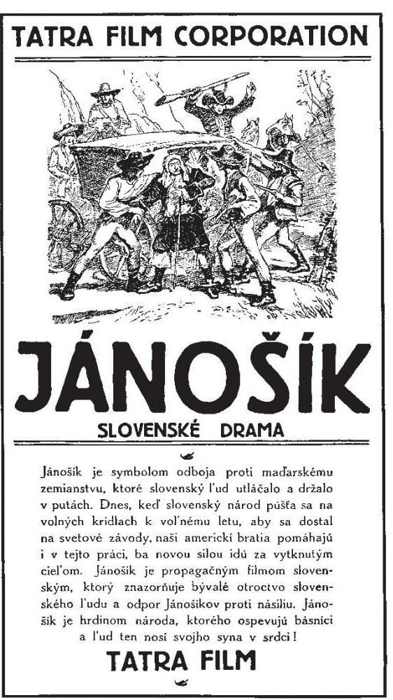 Dobový propagačný leták k prvému slovenskému...