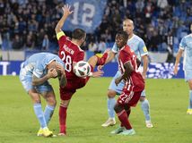 SR futbal EL odveta play off Slovan Olympiakos BAX
