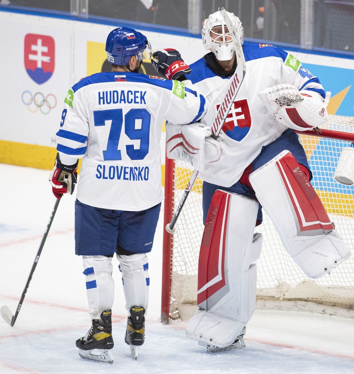SR ZOH2022 Hokej kvalifikácia Rakúsko Slovensko...