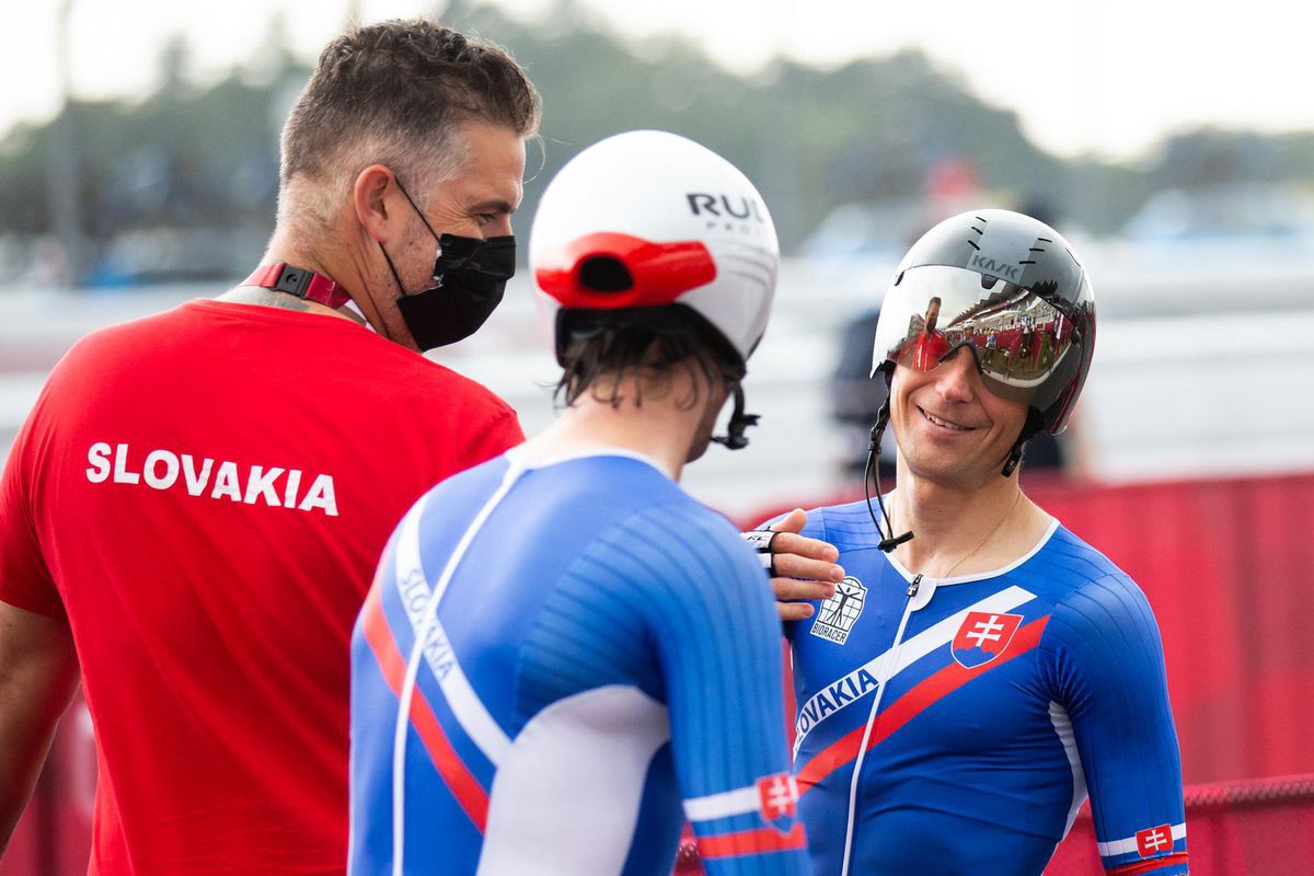 Patrik Kuril (vpravo) a Jozef Metelka po double...