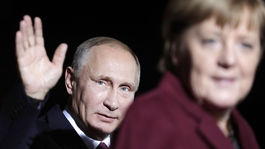 Vladimir Putin / Angela Merkelová /
