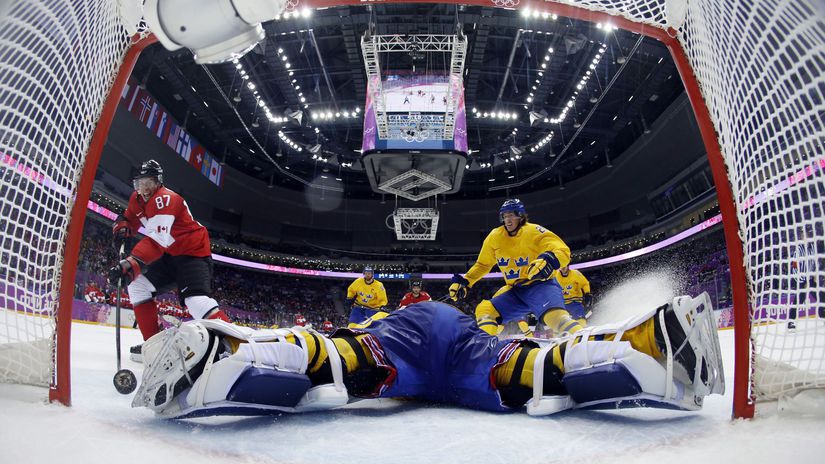 NHL, olympiáda, ilustračná