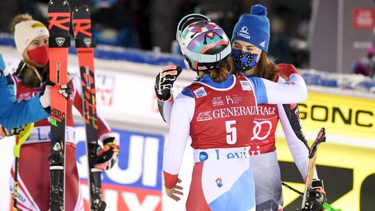 Fínsko Lyžovanie SP Ženy Slalom