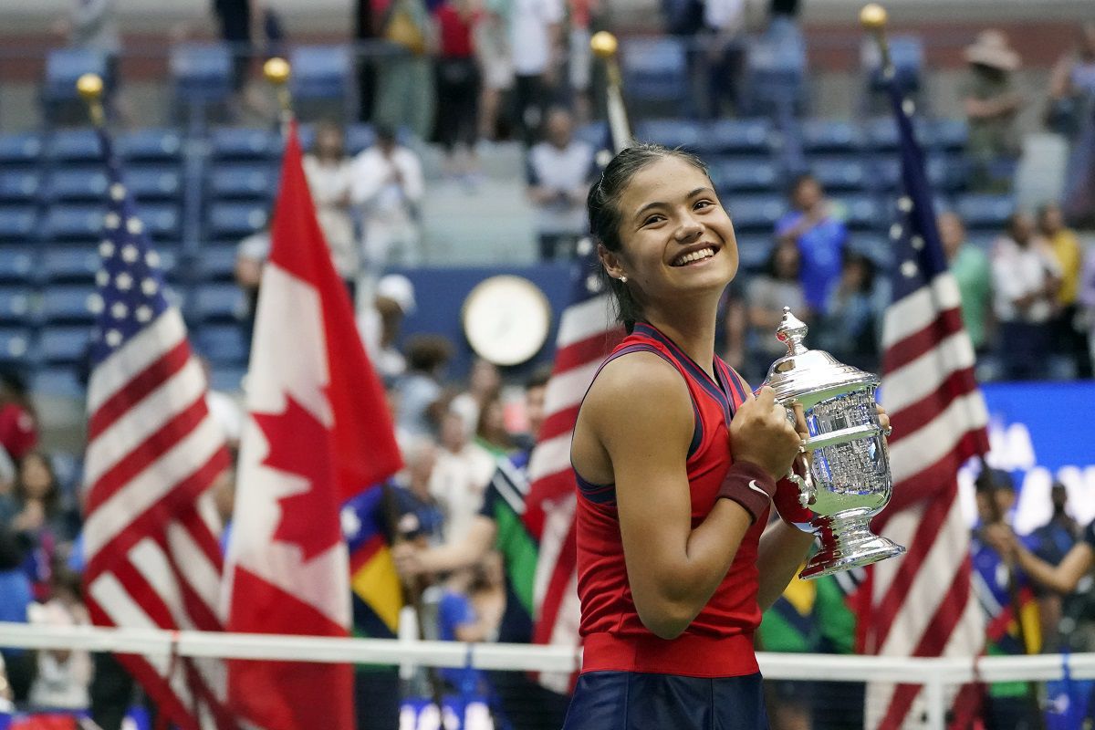 Emma Raducanu, New York champion.