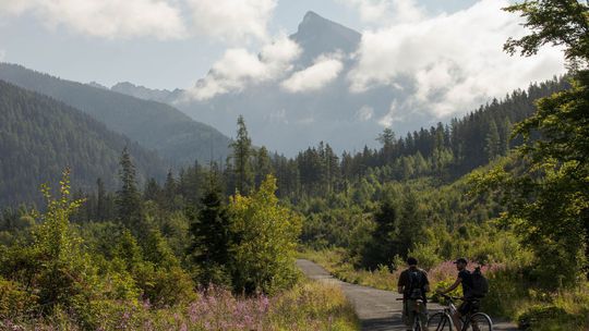 Pred vstupom do Tichej a Kôprovej doliny. V...