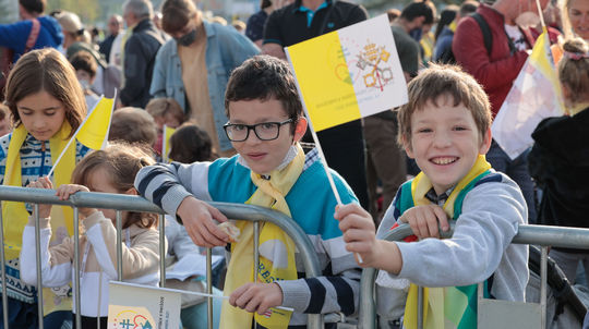 In Prešov, they were waiting for the Pope on Tuesday morning ...