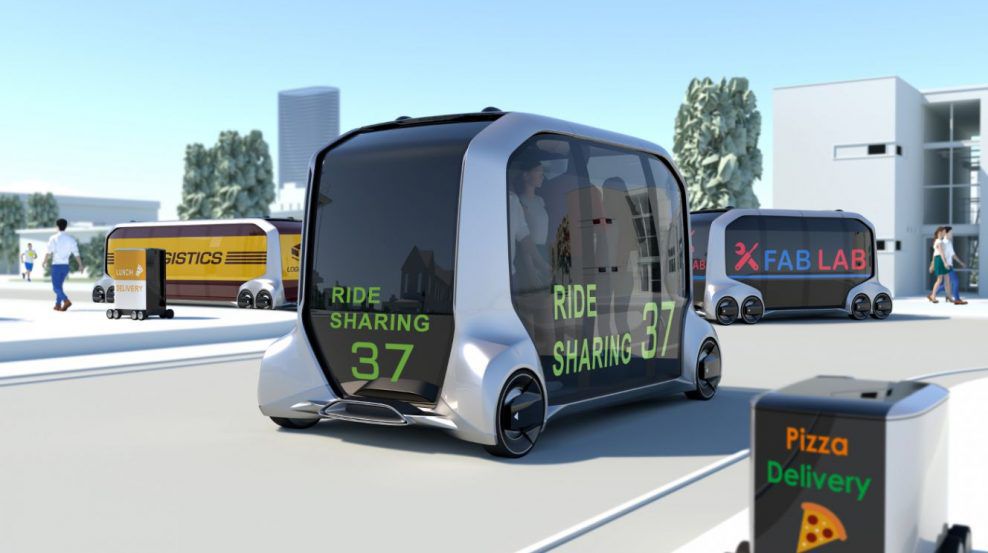 Toyota e-Palette je mutifunkčný elektromobil,...