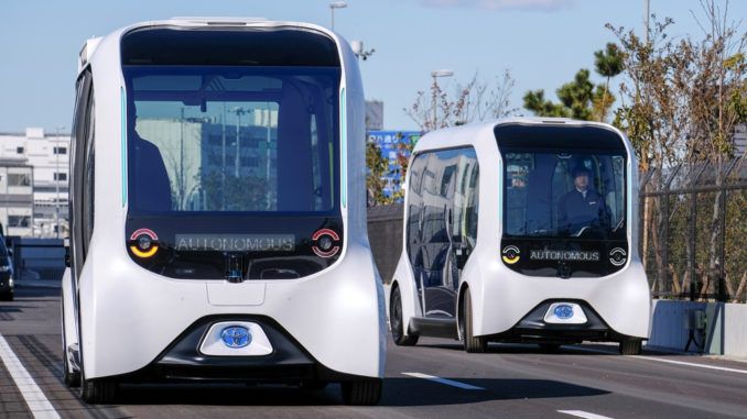 Autonómne vozidlo Toyota e-Palette, ktoré...