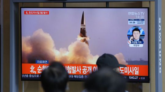 Severná Kórea odpálila dve balistické strely