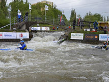 vodný slalom