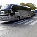 SR doprava blokáda autobusy ÚV protest DPB BAX