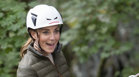 Vojvodkyňa Kate počas návštevy výcvikového...