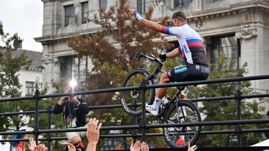 Peter Sagan came to the start of the World Championships in ...