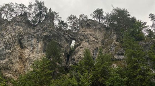 Skalné oko v Blatnickej doline.