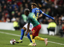 Britain Soccer Brazil Cameroon Fuchs