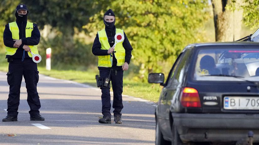 Poľsko / Bielorusko / Migrácia / Polícia /...