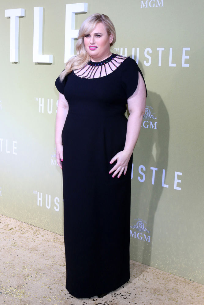 Rebel Wilson v roku 2019 na premiére filmu...
