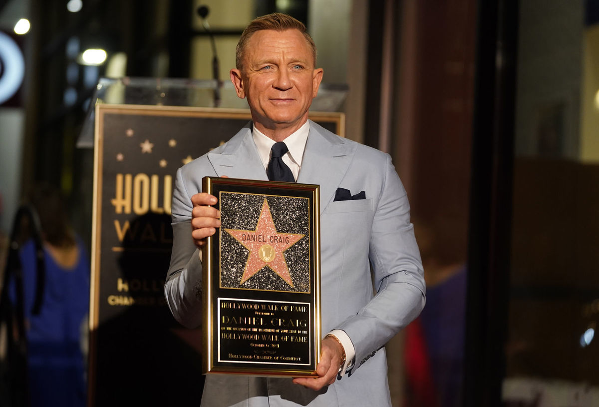 Daniel Craig Honored with a Star on the...