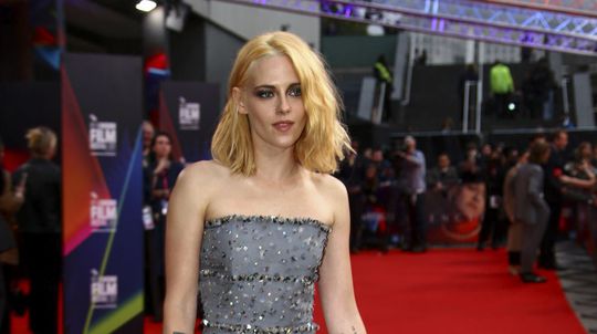 Herečka Kristen Stewart na premiére filmu...