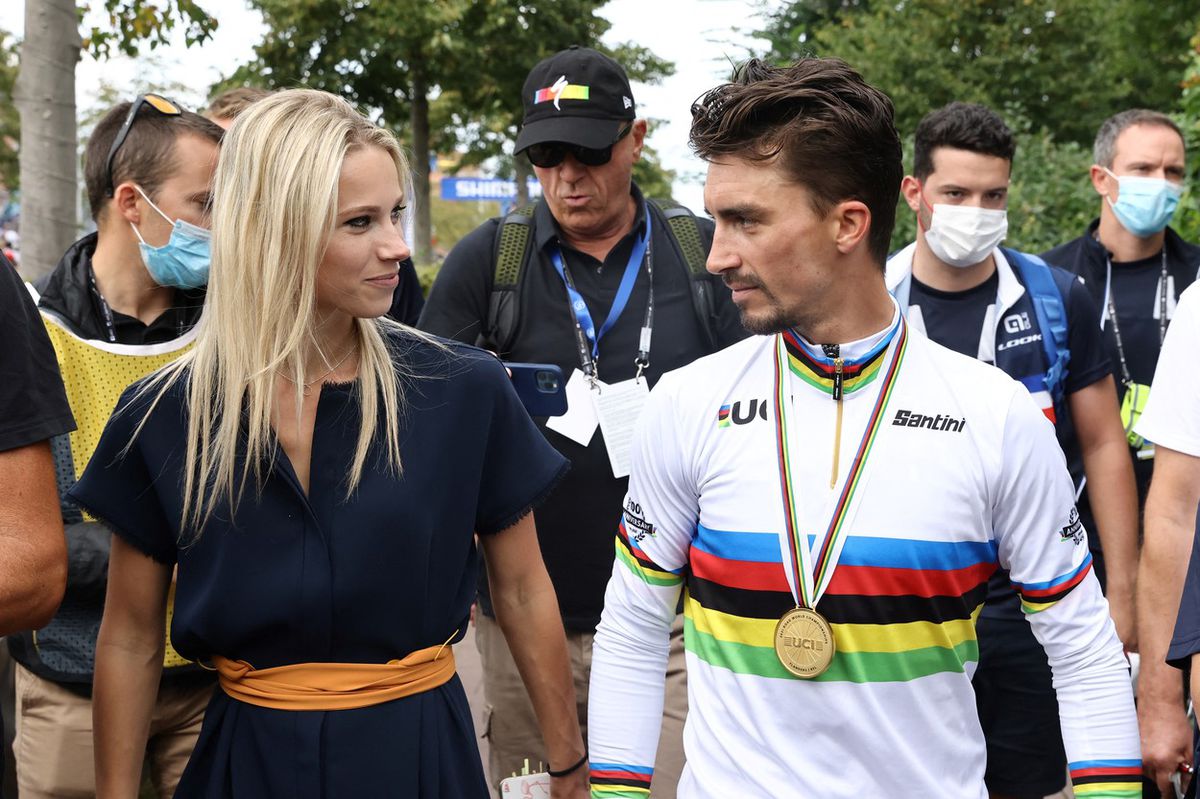 Šťastný pár - Julian Alaphilippe a Marion...