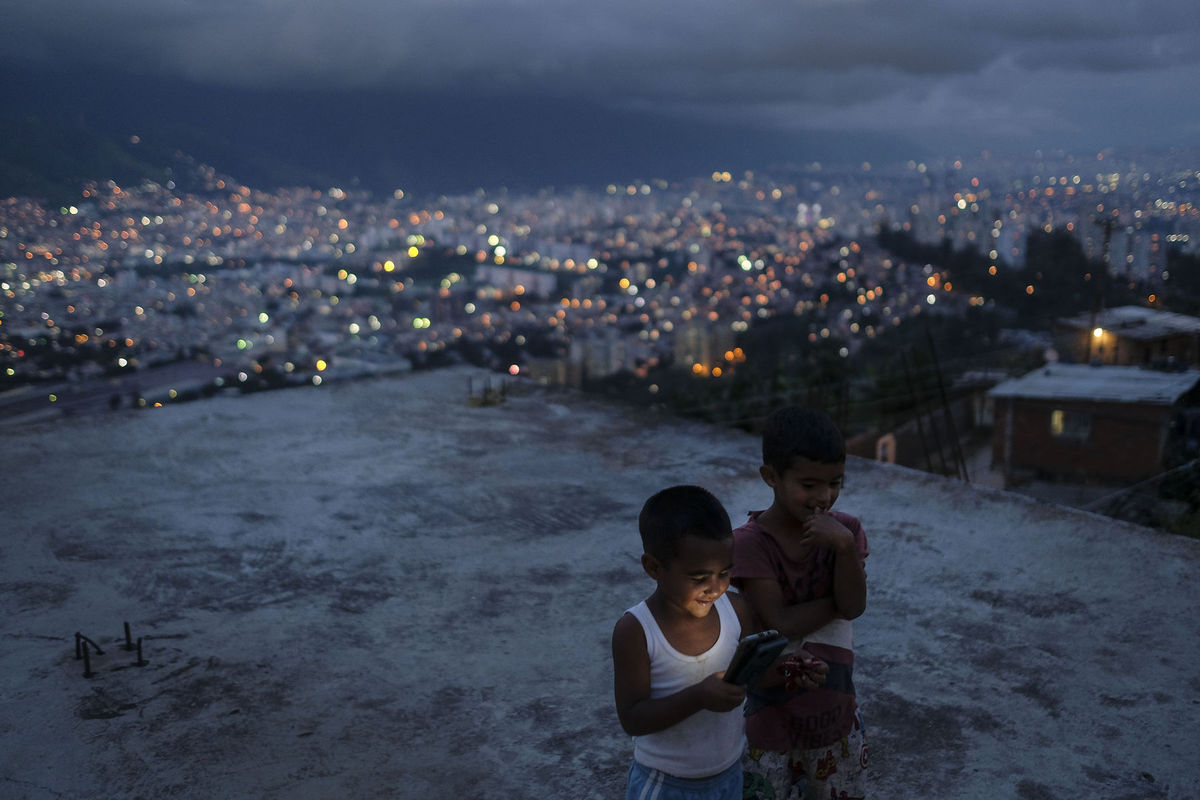 Venezuela, deti, mesto